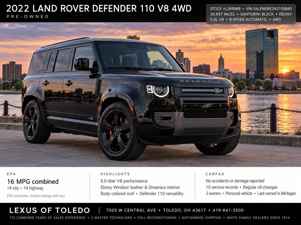 2022 Land Rover Defender 110 V8 AWD