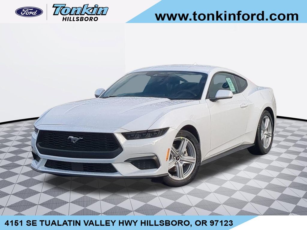 Oxford White 2026 Ford Mustang Coupe Rear-Wheel Drive Automatic