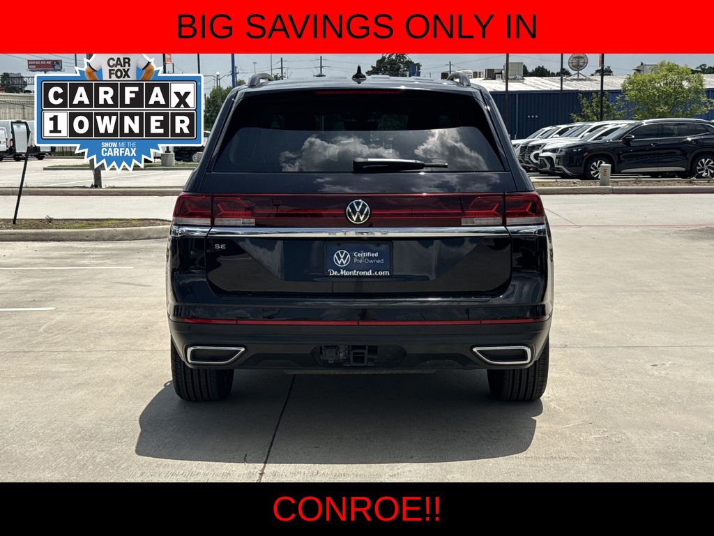 2024 Volkswagen Atlas 2.0T SE w/Technology Black at Don McGill Toyota