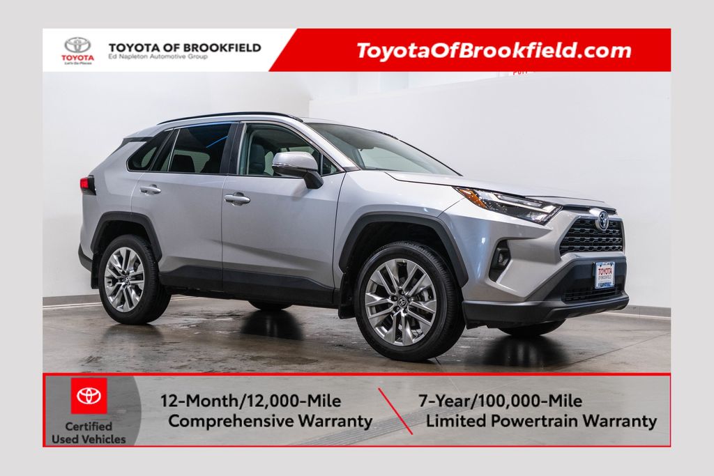 Silver Sky Metallic 2025 Toyota RAV4 SUV / Crossover All-Wheel Drive 8-Speed Automatic