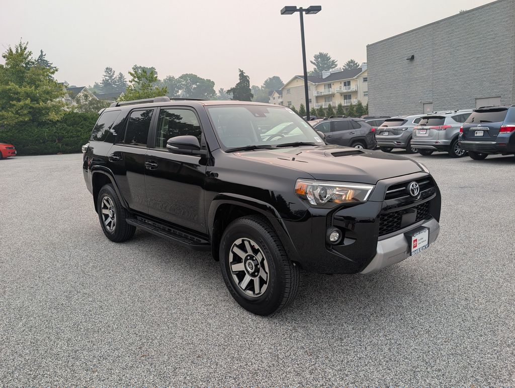 Midnight Black Metallic 2023 Toyota 4Runner SUV / Crossover Four-Wheel Drive 5-Speed Automatic