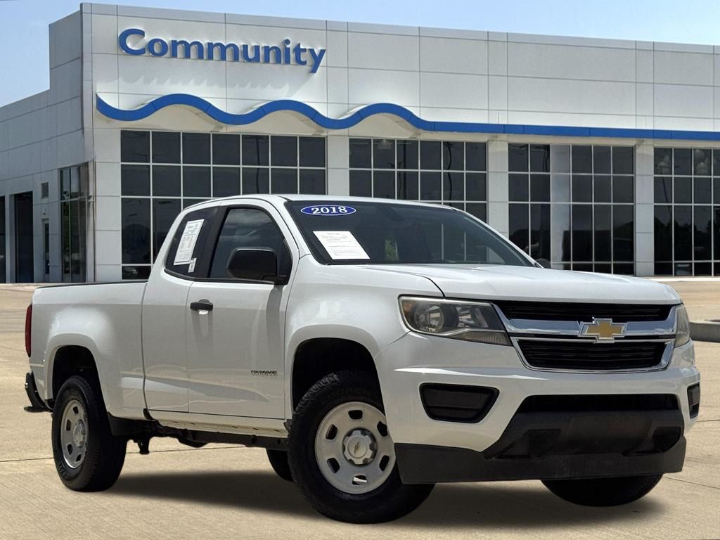 2018 Chevrolet Colorado Work Truck White at Group 1 GMC Buick South