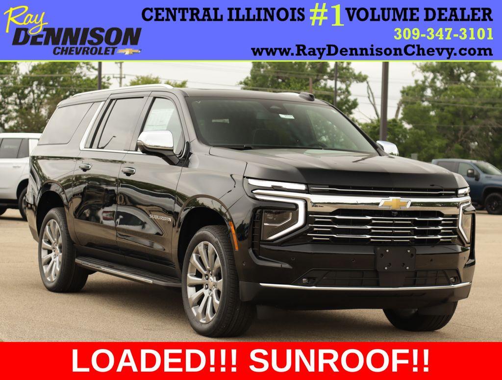 Black 2026 Chevrolet Suburban SUV / Crossover Four-Wheel Drive 