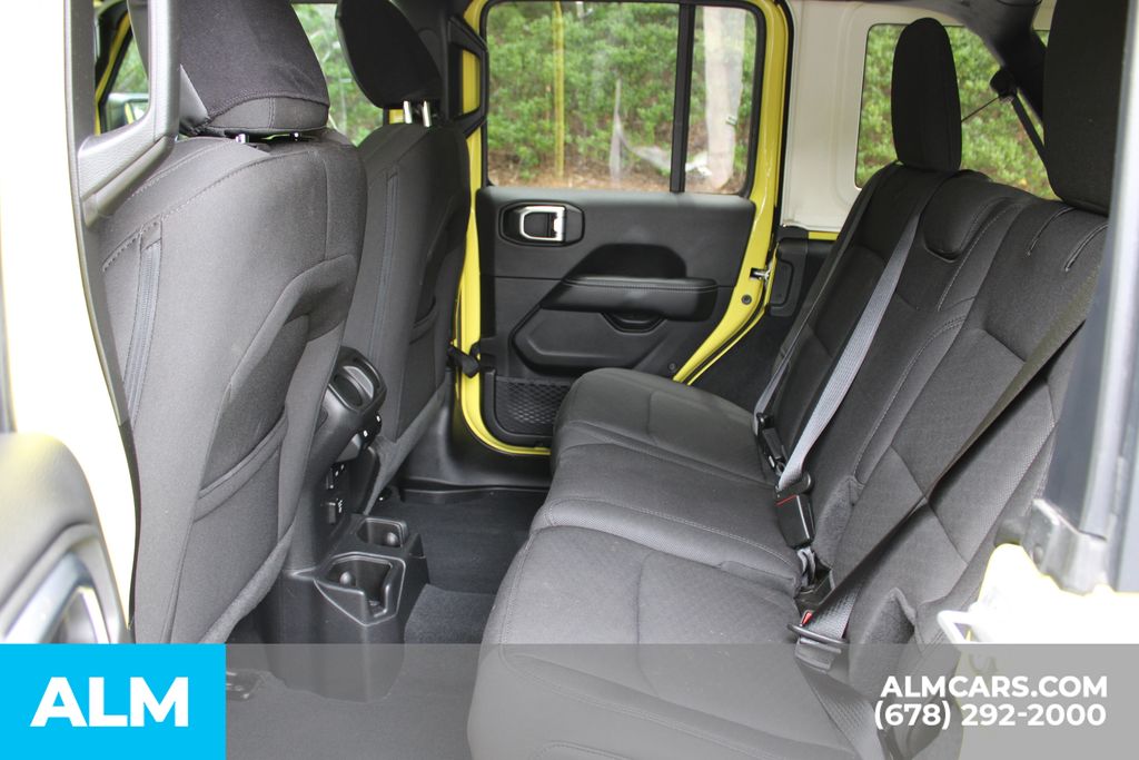 Used 2023 Yellow Jeep Sahara image 15