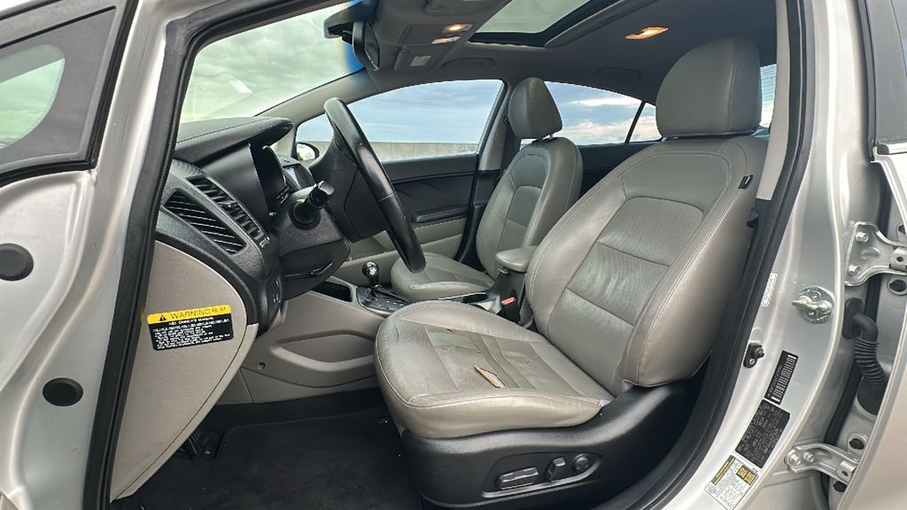2014 Kia Forte EX Silver at Classic Elite Chevrolet Sugar Land