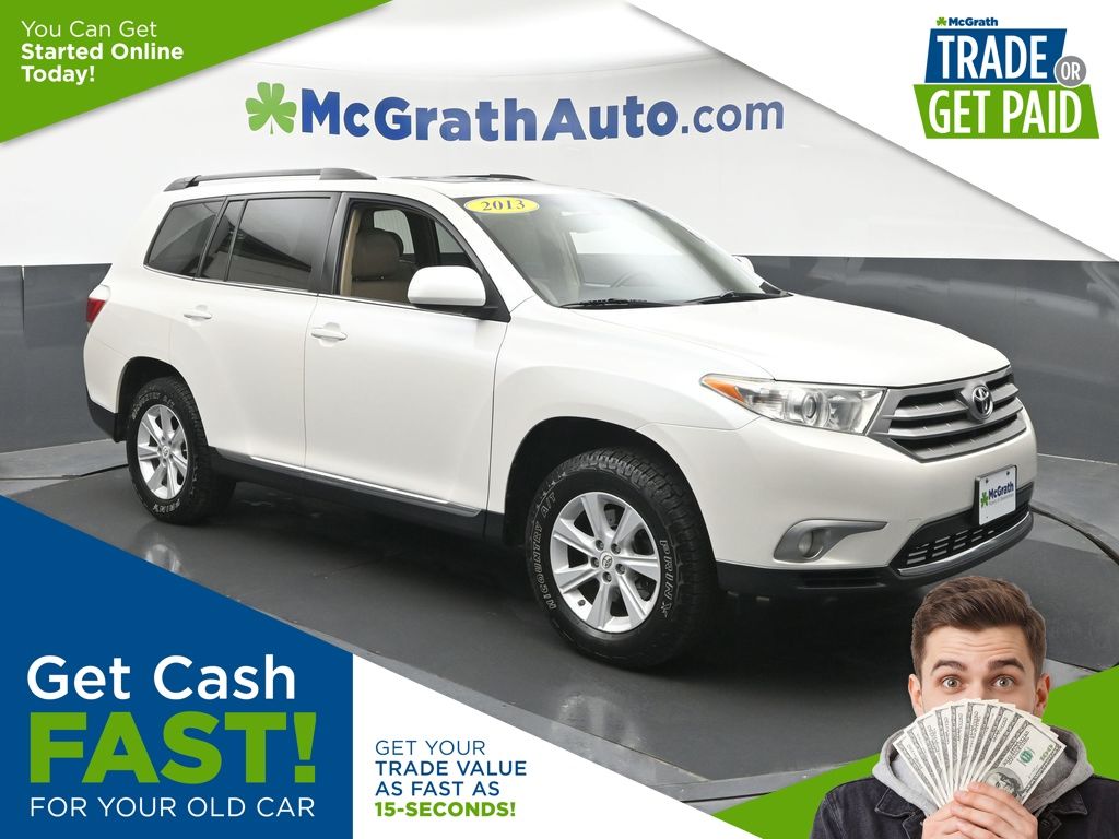 White (Blizzard Pearl) 2013 Toyota Highlander SE AWD SUV / Crossover All-Wheel Drive 5-Speed Automatic Overdrive