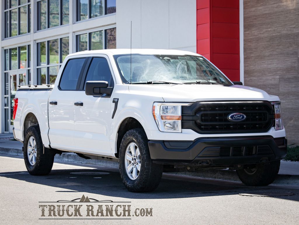 Oxford White 2021 Ford F-150 Pickup Truck Four-Wheel Drive Automatic
