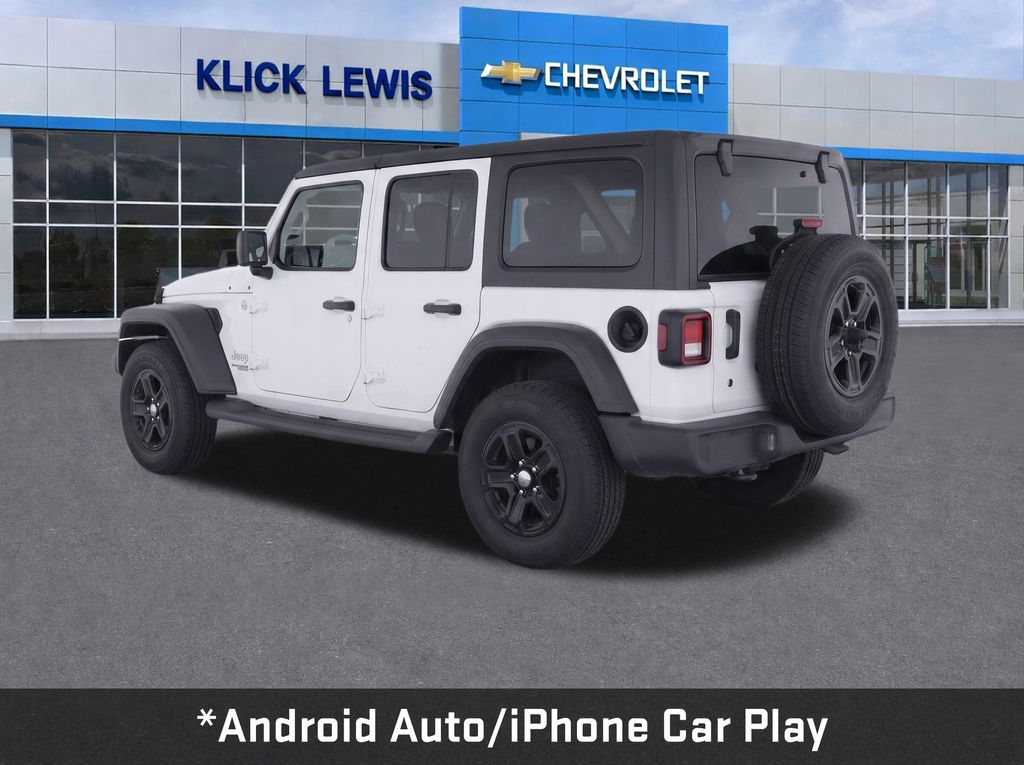 2018 Jeep Wrangler Unlimited Sport S White at Subaru and VW of Moon Township