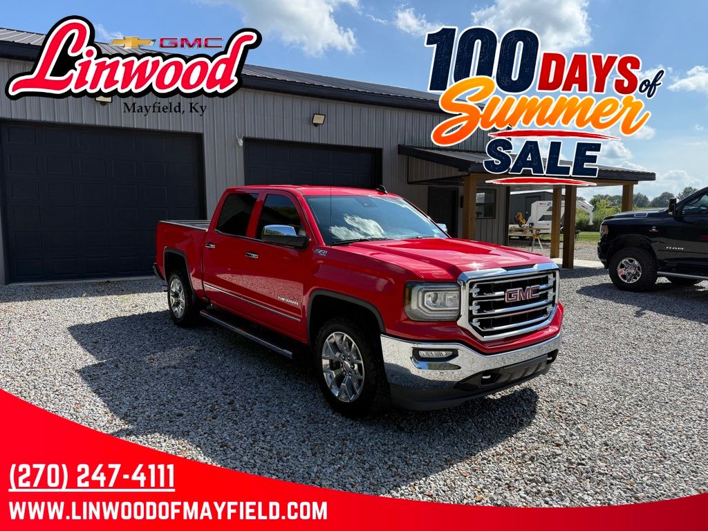 2018 GMC Sierra 1500 SLT Crew Cab 4WD