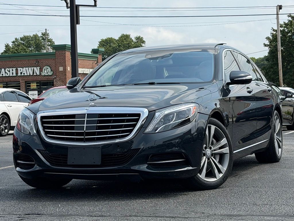 Black 2016 Mercedes-Benz S-Class Sedan All-Wheel Drive 7-Speed Automatic