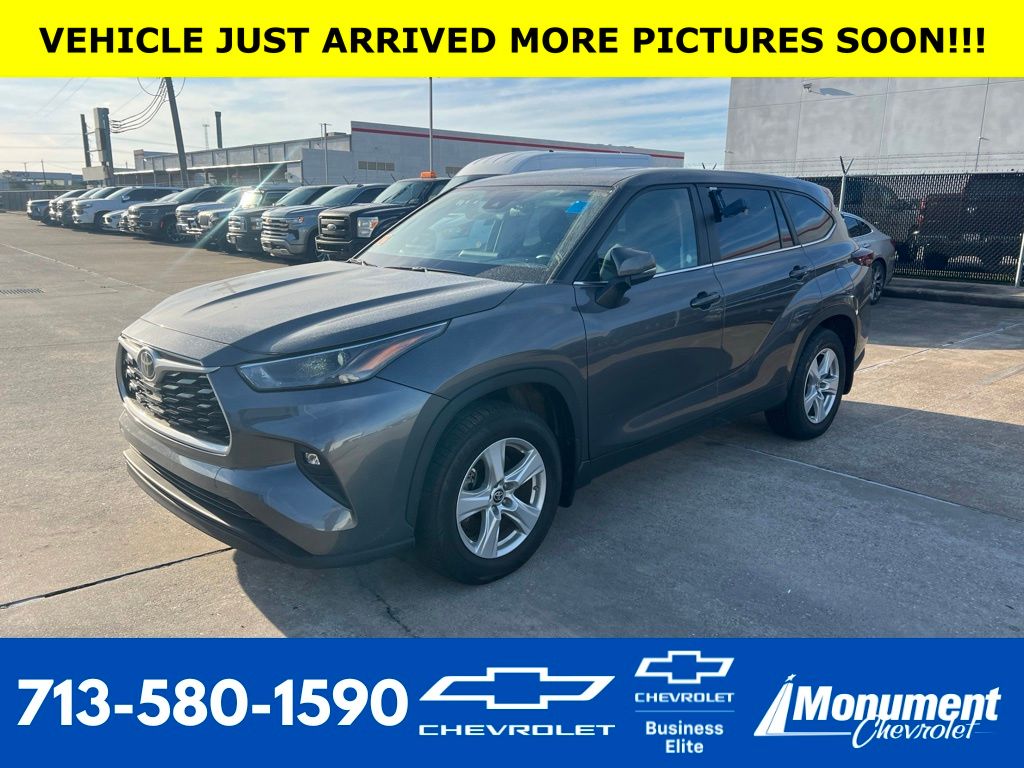 2024 Toyota Highlander LE Gray at Don McGill Toyota