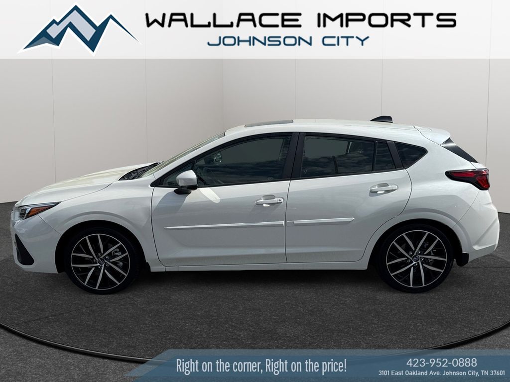 Crystal White Pearl 2026 Subaru Impreza Sport AWD Wagon All-Wheel Drive Continuously Variable Transmission