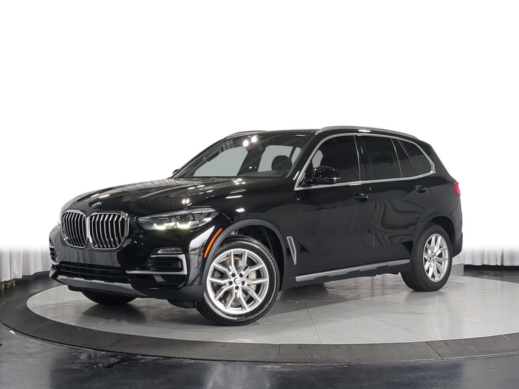 Jet Black 2021 BMW X5 SUV / Crossover All-Wheel Drive 8-Speed Automatic