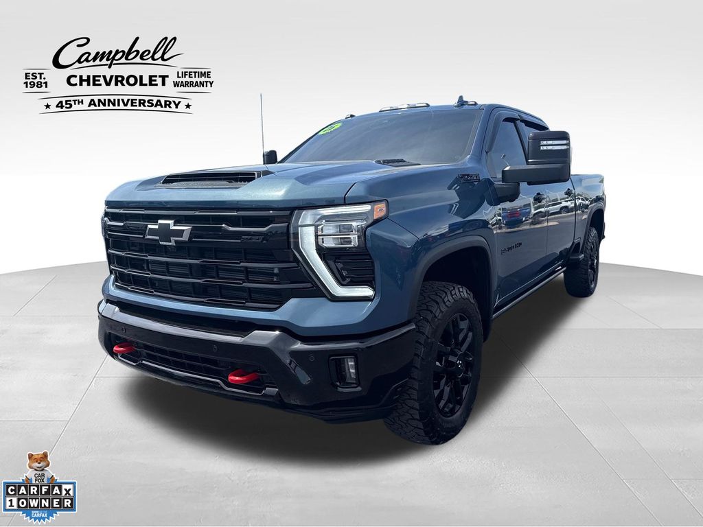 Lakeshore Blue 2026 Chevrolet Silverado 3500HD LTZ Crew Cab 4WD Pickup Truck Four-Wheel Drive Automatic