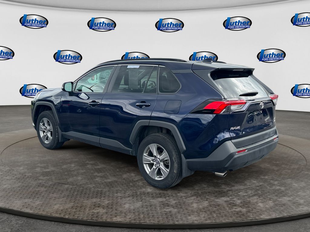 2024 Toyota RAV4 XLE Blue at Phil Fitts Ford