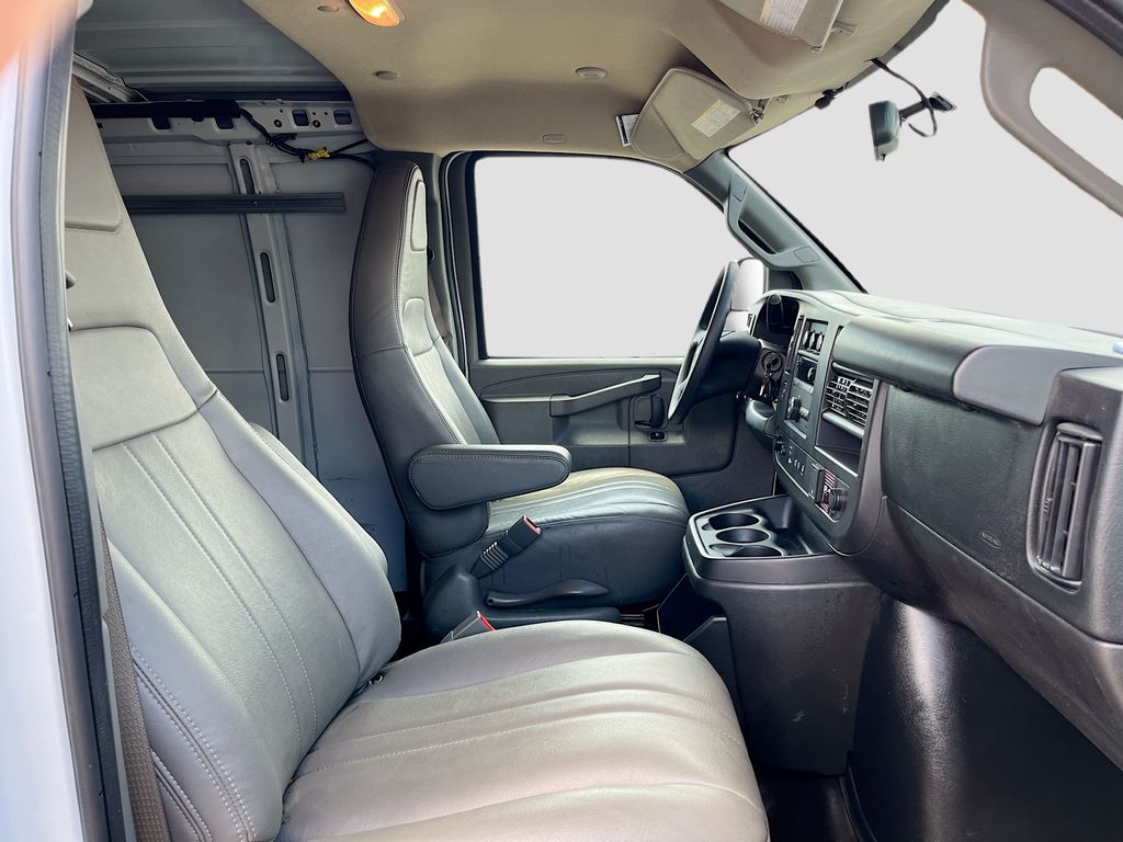 2025 Chevrolet Express 2500 Work Van White at AutoSavvy Houston Northwest