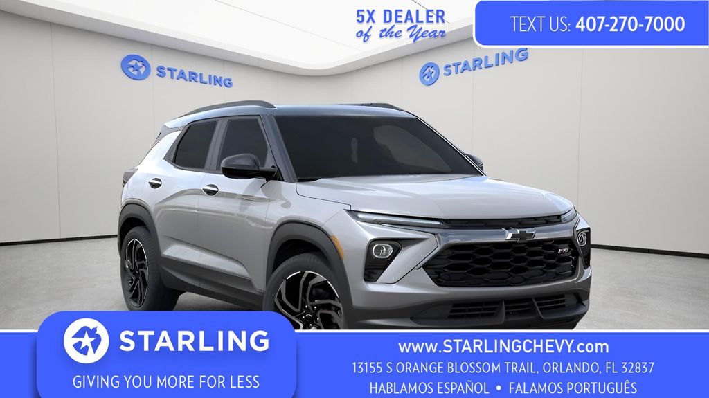 Sterling Gray Metallic 2026 Chevrolet Trailblazer RS AWD SUV / Crossover Four-Wheel Drive 9-Speed Automatic