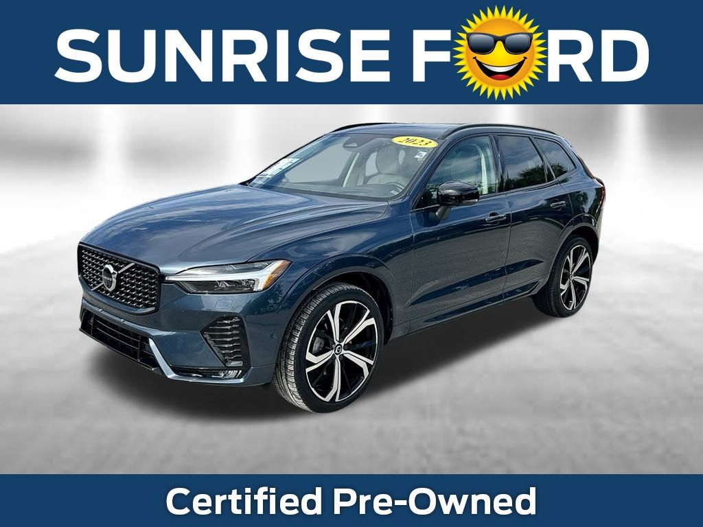 Denim Blue Metallic 2023 Volvo XC60 B5 Ultimate Dark Theme AWD SUV / Crossover All-Wheel Drive Automatic