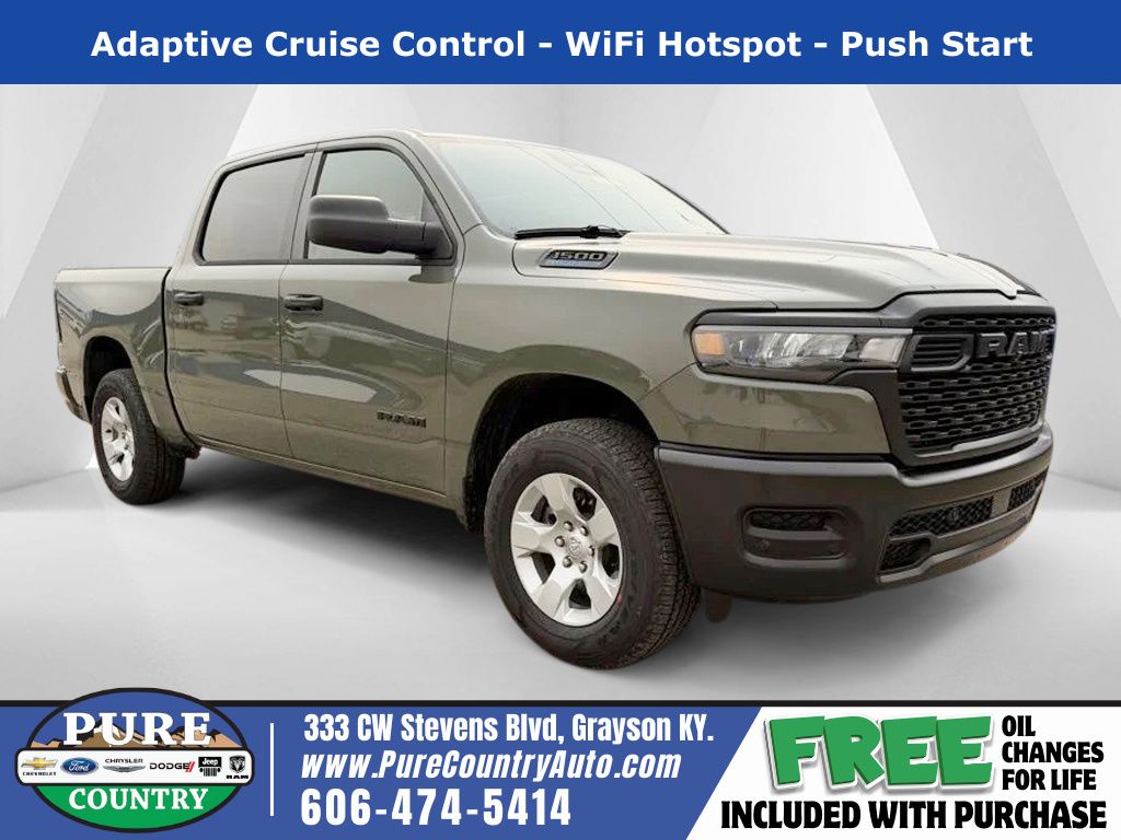 Canyon Lake 2026 RAM 1500 Tradesman Crew Cab 4WD Pickup Truck Four-Wheel Drive 8-Speed Automatic