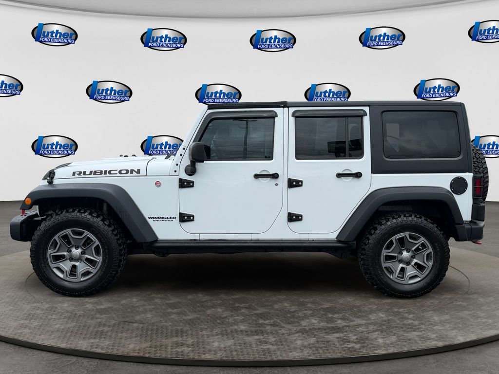 2017 Jeep Wrangler Unlimited Rubicon White/off-white at Klick Lewis Buick Chevrolet