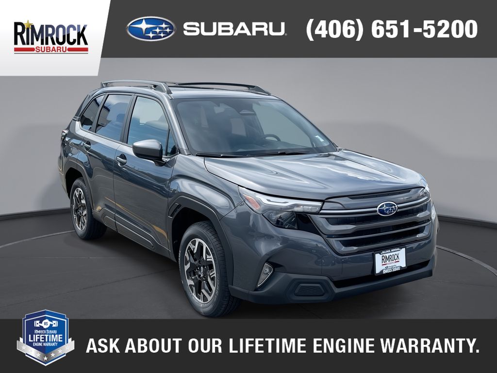 Magnetite Gray Metallic 2026 Subaru Forester SUV / Crossover All-Wheel Drive Continuously Variable Transmission