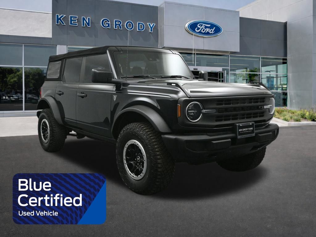 Shadow Black 2022 Ford Bronco Advanced 4-Door 4WD SUV / Crossover Four-Wheel Drive Automatic