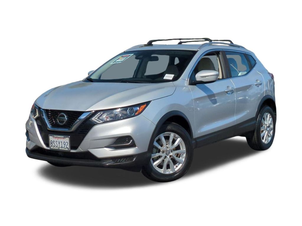 Brilliant Silver Metallic 2020 Nissan Rogue Sport SV FWD SUV / Crossover Front-Wheel Drive Continuously Variable Transmission