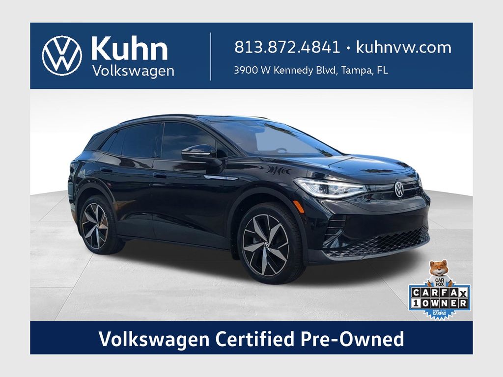 Deep Black Pearl 2023 Volkswagen ID.4 SUV / Crossover All-Wheel Drive Automatic