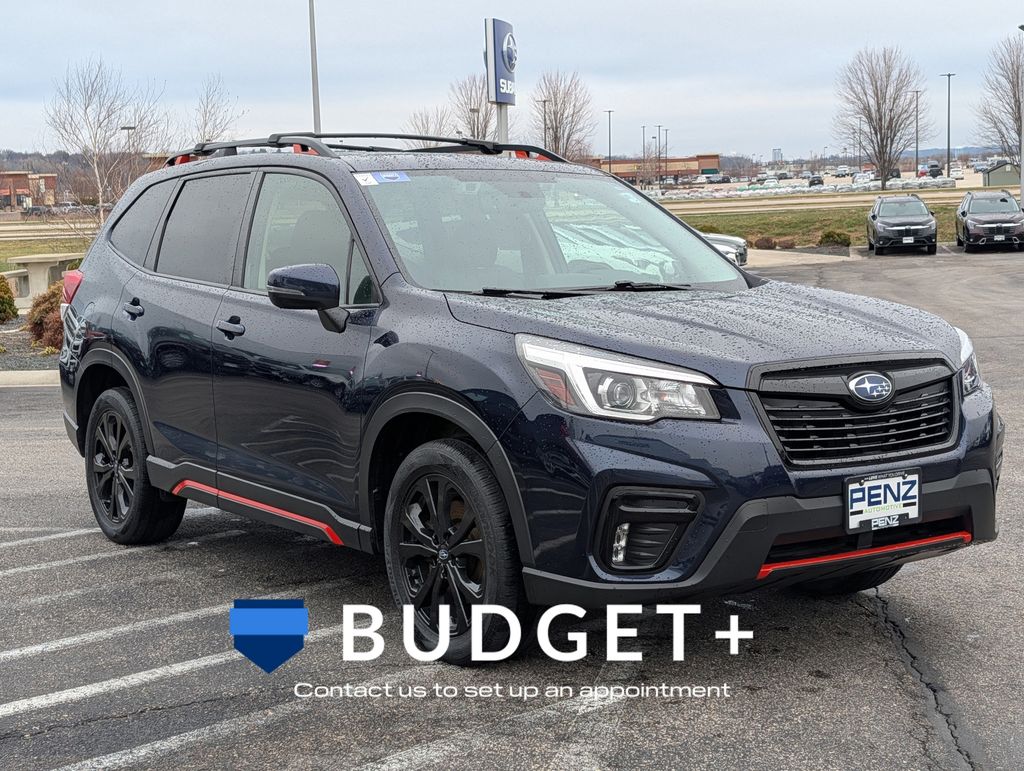 Dark Blue Pearl 2019 Subaru Forester 2.5i Sport AWD SUV / Crossover All-Wheel Drive Continuously Variable Transmission
