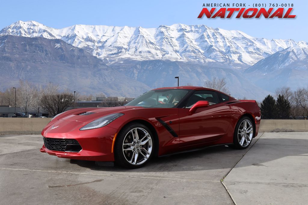 Crystal Red Tintcoat 2015 Chevrolet Corvette Stingray Z51 2LT Coupe RWD Coupe Rear-Wheel Drive 8-Speed Automatic