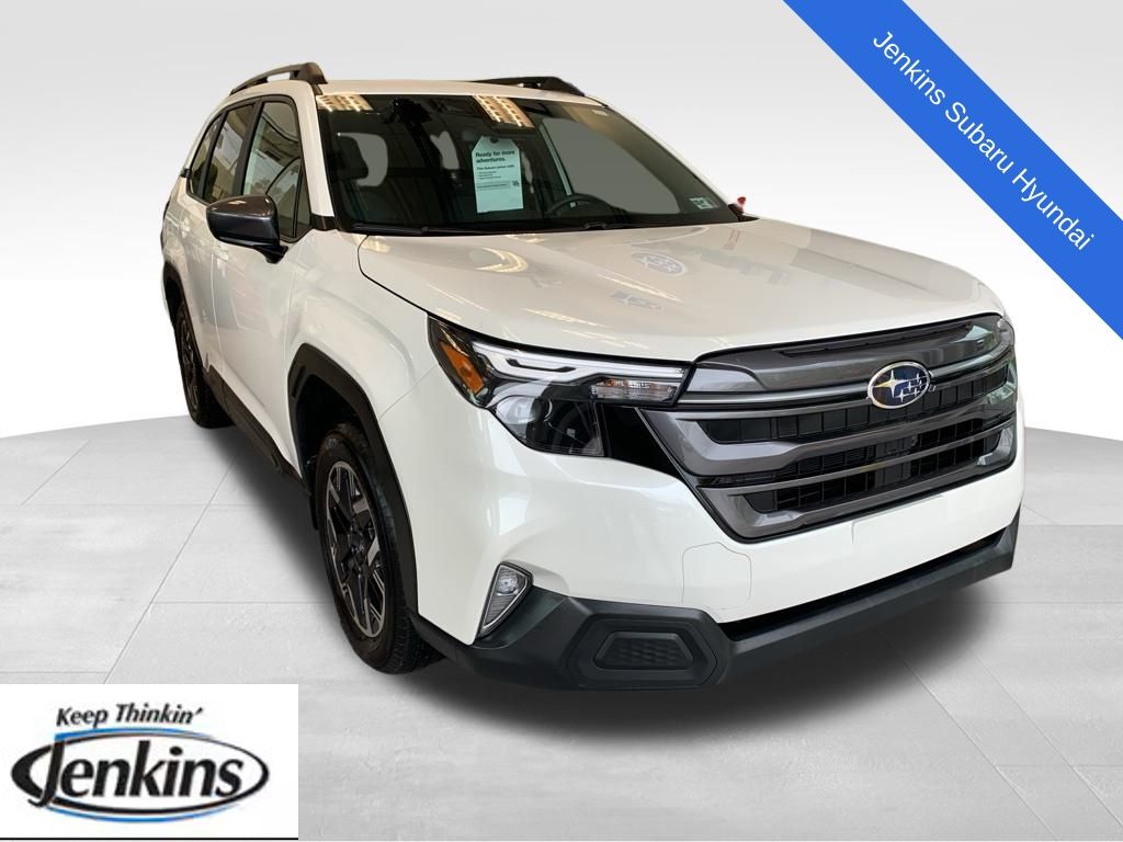 Crystal White Pearl 2026 Subaru Forester SUV / Crossover All-Wheel Drive Continuously Variable Transmission