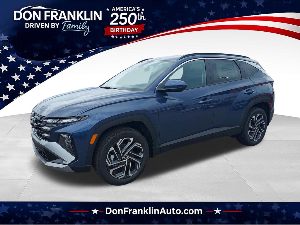 Atlantis Blue 2026 Hyundai Tucson SUV / Crossover All-Wheel Drive 8-Speed Automatic