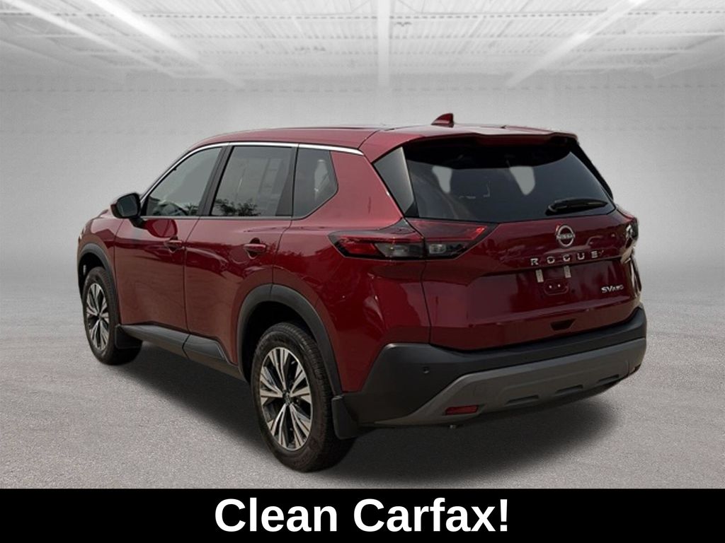2023 Nissan Rogue SV Red at Bob Ruth Ford