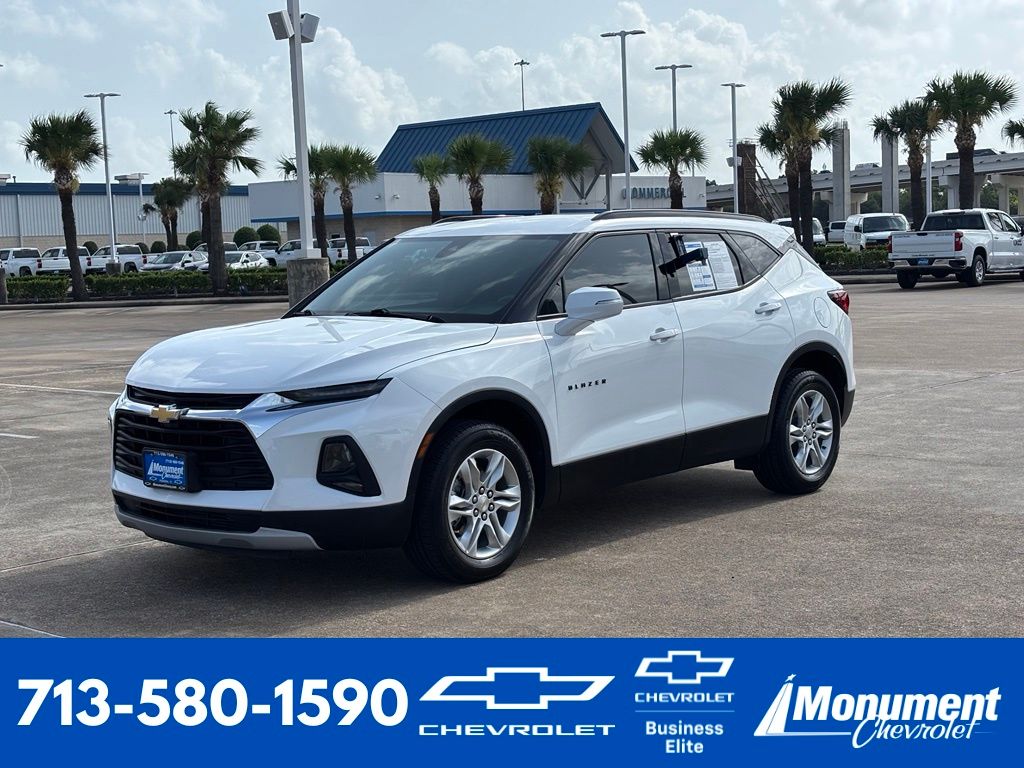2022 Chevrolet Blazer LT White at DeMontrond Auto Country