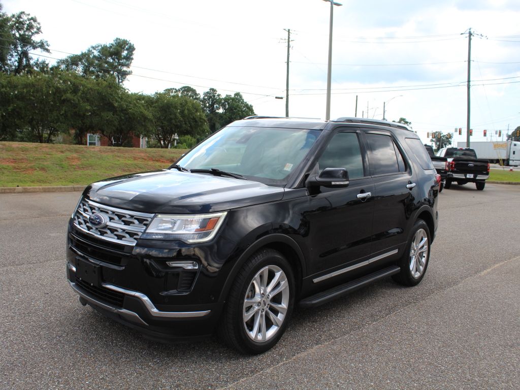 Shadow Black 2018 Ford Explorer SUV / Crossover Front-Wheel Drive 6-Speed Automatic