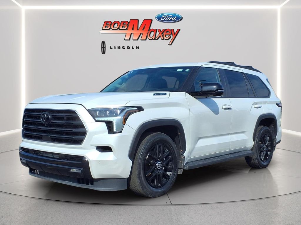 Pearl 2024 Toyota Sequoia SUV / Crossover Four-Wheel Drive Automatic