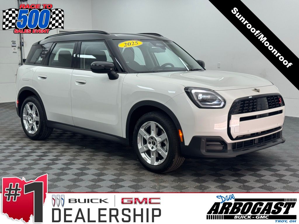 Nanuq White Metallic 2025 MINI Countryman SUV / Crossover All-Wheel Drive 7-Speed Automatic