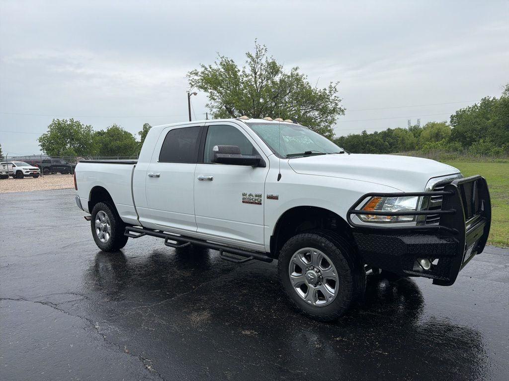 Bright White Clearcoat 2015 RAM 2500 Lone Star Mega Cab 4WD Pickup Truck Four-Wheel Drive 6-Speed Automatic