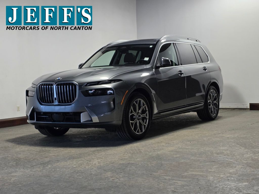 Skyscraper Gray Metallic 2025 BMW X7 xDrive40i AWD SUV / Crossover All-Wheel Drive 8-Speed Automatic
