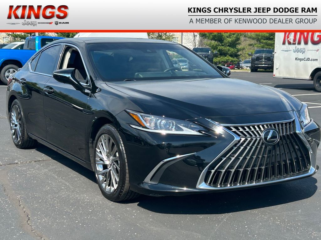 Black (Obsidian) 2025 Lexus ES 350 Luxury FWD Sedan Front-Wheel Drive 8-Speed Automatic