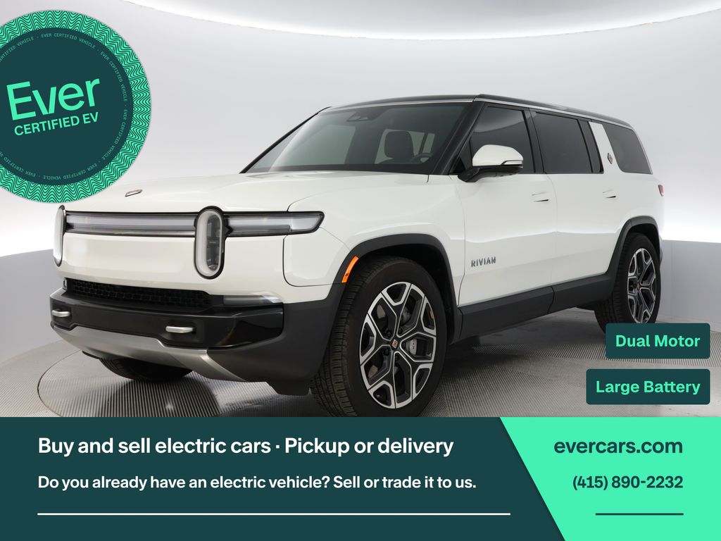 White 2025 Rivian R1S SUV / Crossover All-Wheel Drive 1-Speed Automatic