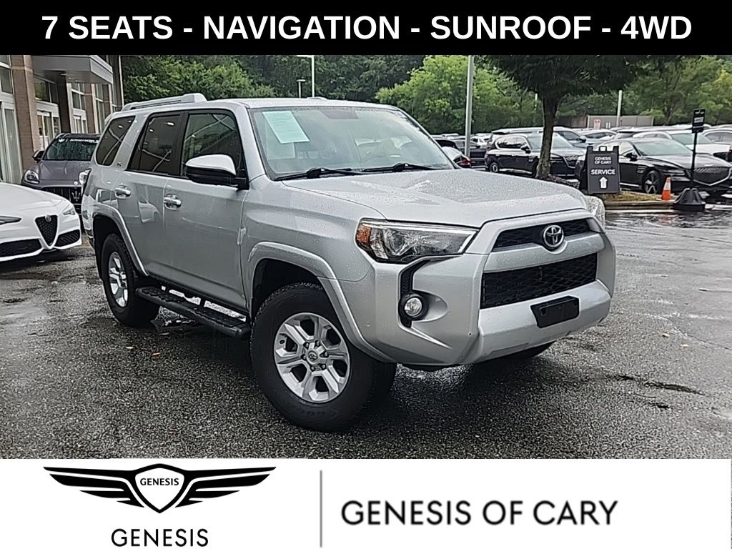 Classic Silver Metallic 2018 Toyota 4Runner SUV / Crossover Four-Wheel Drive 5-Speed Automatic Overdrive