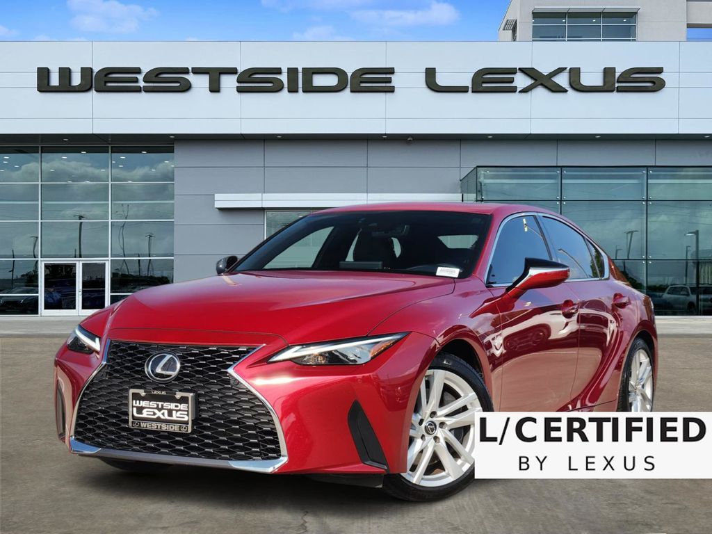2024 Lexus IS 300 Red at Westside Lexus