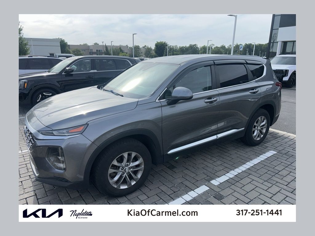 Machine Gray 2019 Hyundai Santa Fe 2.4L SE AWD SUV / Crossover All-Wheel Drive 8-Speed Automatic