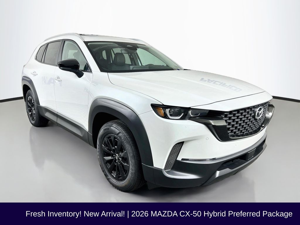 White (Wind Chill Pearl) 2026 Mazda CX-50 SUV / Crossover All-Wheel Drive Continuously Variable Transmission