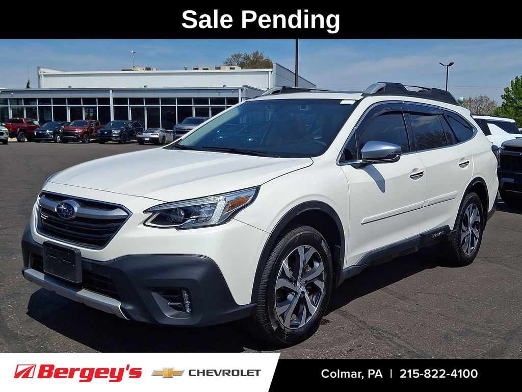 Crystal White Pearl 2022 Subaru Outback Touring Crossover AWD SUV / Crossover All-Wheel Drive Continuously Variable Transmission