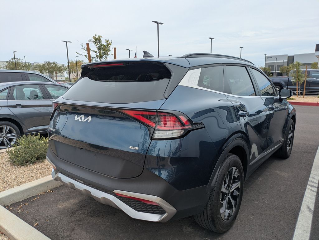 Vesta Blue 2024 Kia Sportage Hybrid SUV / Crossover All-Wheel Drive Automatic