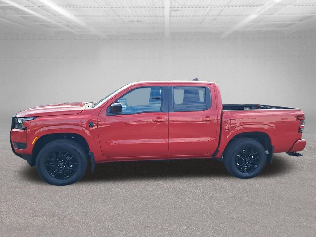 2026 Nissan Frontier SV Red at John Sisson Motors