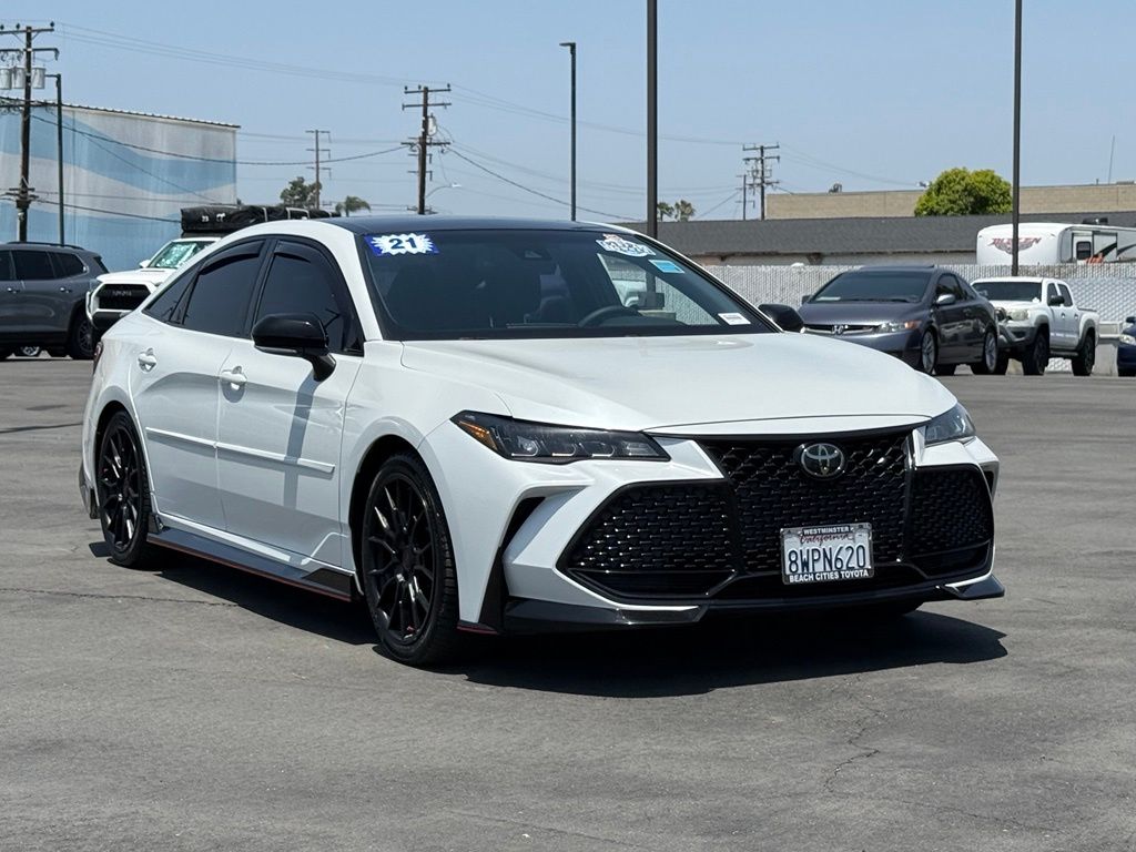 Wind Chill Pearl/Midnight Black Metallic 2021 Toyota Avalon TRD FWD Sedan Front-Wheel Drive 8-Speed Automatic