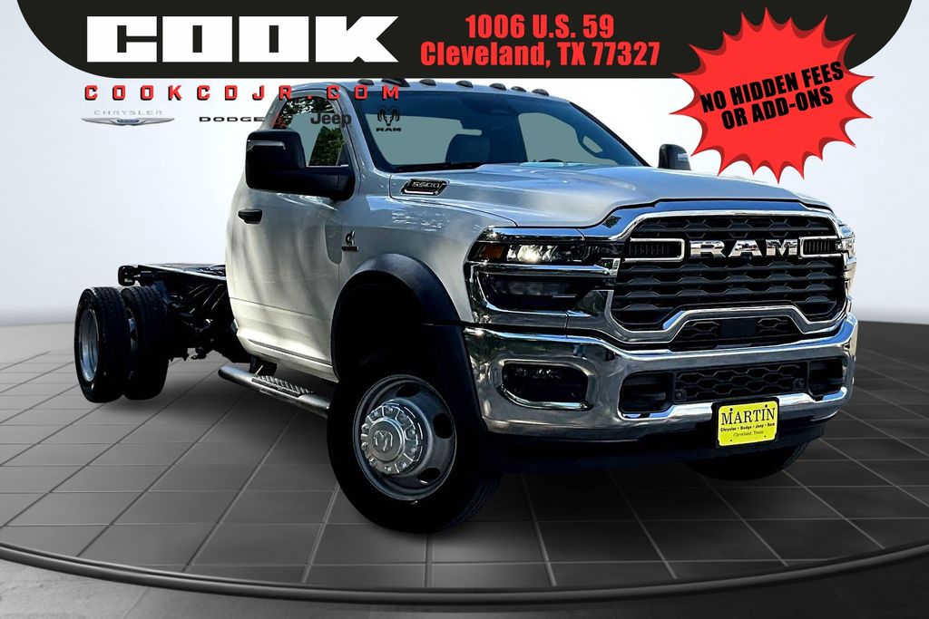 2026 Ram 5500HD Tradesman White at DeMontrond Auto Country